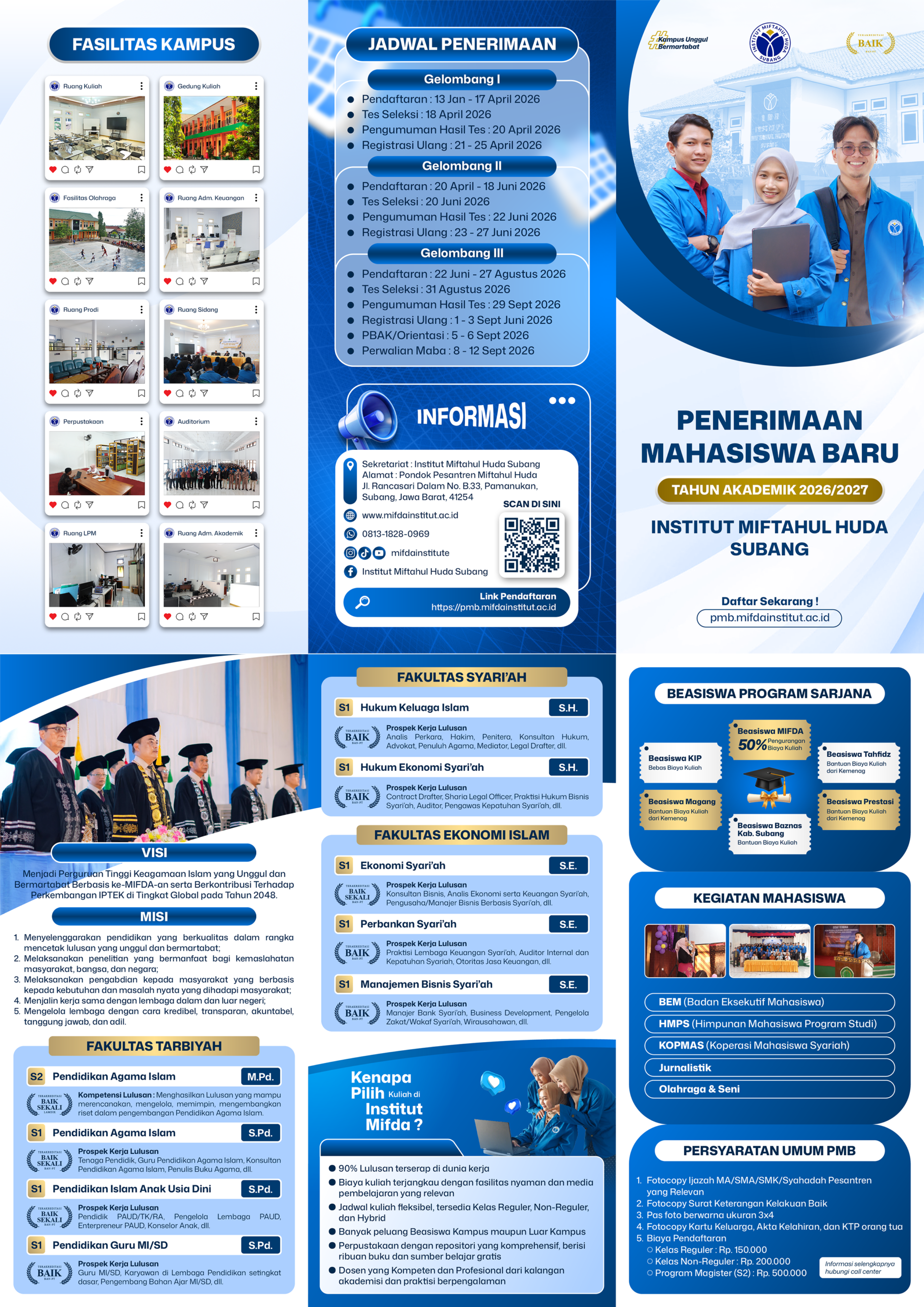 Brosur Pendaftaran Mahasiswa Baru